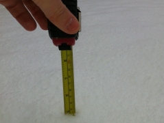 12 centimeter sneeuw in Arnhem